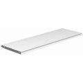 Lozier Store Fixtures Lozier Store Fixtures SD422N WHT 4 ft. x 22 D in. White; Base Deck - Pack Of 2 117799